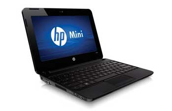 HP Mini 110-3530NR Left View